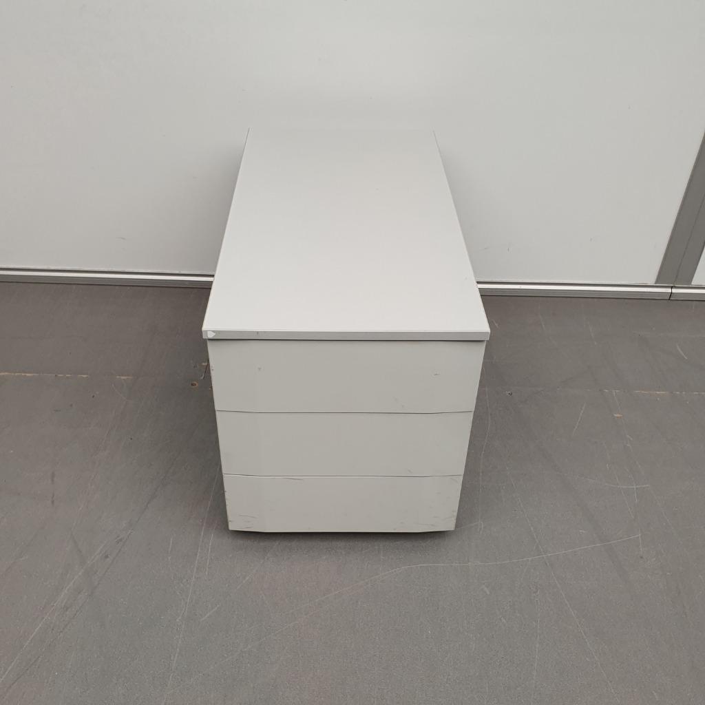 Inofec ladekast grijze metalen kast rolkast 51x42x78 cm, Ophalen, Gebruikt, 5 laden of meer, Minder dan 100 cm