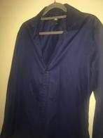 donkerblauwe heren overhemd lange mauw, Gira v  long fit, Blauw, Ophalen of Verzenden, Zo goed als nieuw