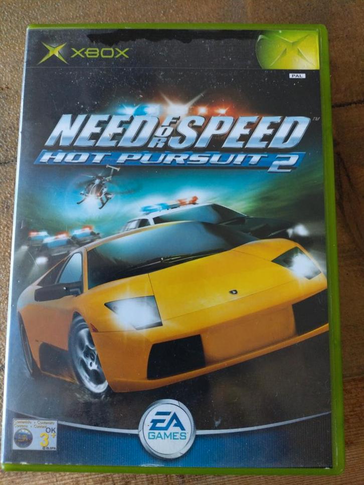 Need for Speed Hot Pursuit 2 - Xbox (PAL), Spelcomputers en Games, Spelcomputers | Xbox Original, Gebruikt, Zonder controller