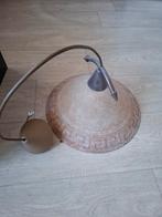 Plafondlamp met glazen kap, Ophalen, Zo goed als nieuw, Glas, Klassiek