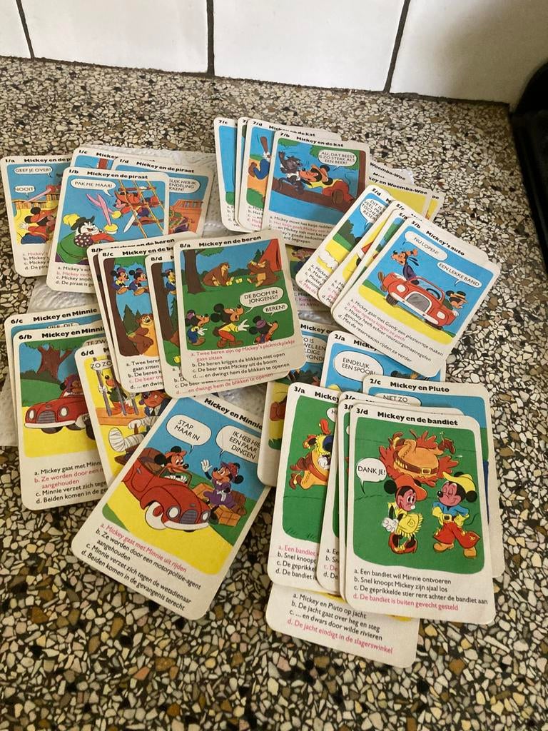 Kwartet Mickey, Ophalen of Verzenden, Zo goed als nieuw, Kwartet(ten)