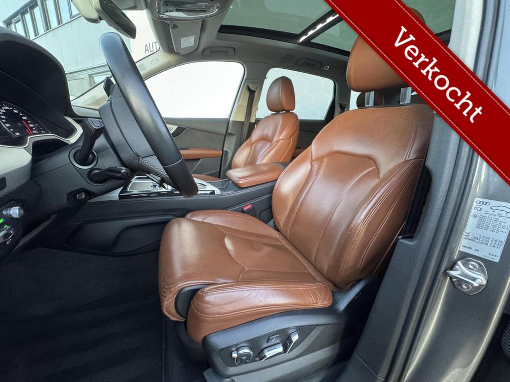 Audi Q7 3.0 TFSI quattro S-line 7 zitter Panoramadak Carplay, Auto's, Audi, Automaat, 2005 kg, Gebruikt, Euro 6