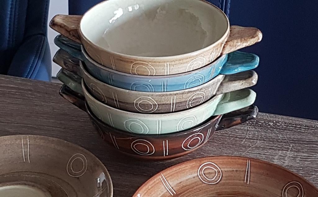 Volendams aardewerk soepkommen, Ophalen, Gebruikt, Kom(men), Overige stijlen
