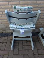 2x Stokke Tripp Trapp meegroeistoel. 1 met babyset., Ophalen, Gebruikt, Meegroeistoel, Stoelverkleiner