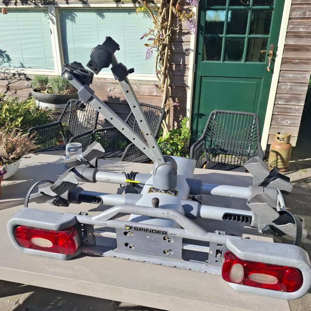 Spinder Eagle fietsendrager voor 2 e-bikes (max 35kg/fiets), Auto diversen, Dakdragers, Ophalen of Verzenden, Gebruikt