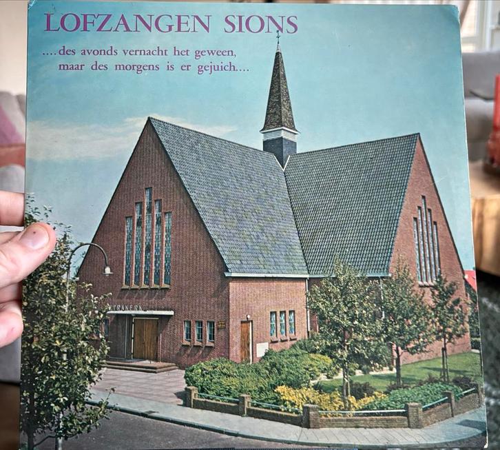 LP Lofzangen Sions Gereformeerde Petrakerk Urk M.W. Kramer, Cd's en Dvd's, Vinyl | Overige Vinyl, Gebruikt, 12 inch, Ophalen of Verzenden