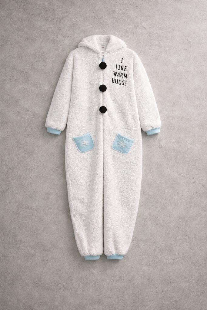 Disney Olaf Onesie - Maat XL - Zo goed als nieuw, Kleding | Dames, Pyjama's, Ophalen, Zo goed als nieuw, Maat 46/48 (XL) of groter