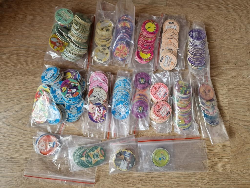 Grote verzameling Flippo's - Diverse series, Verzamelen, Flippo's, Ophalen of Verzenden, Spiek, Losse flippo's