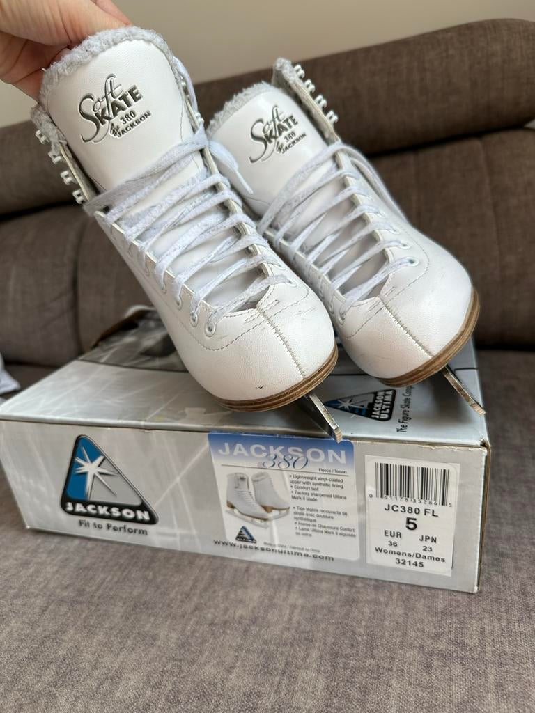 Jackson 380 kunstschaatsen maat 36, Overige merken, Gebruikt, Ophalen of Verzenden, Kunstschaatsen