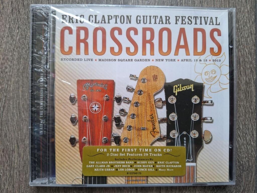 Eric Clapton - Crossroads (Guitar Festival 2013), Ophalen of Verzenden, Nieuw in verpakking, Poprock