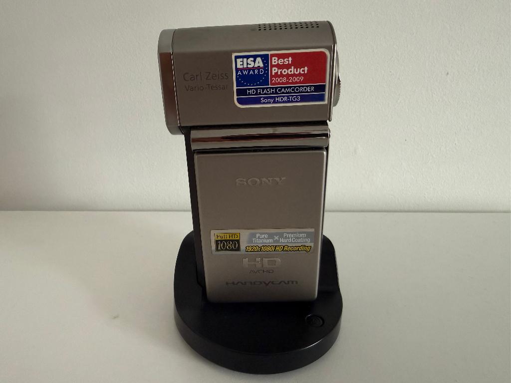 filmcamera Sony HDR-TG1E/TG3E, Ophalen, 1980 tot heden, Filmcamera