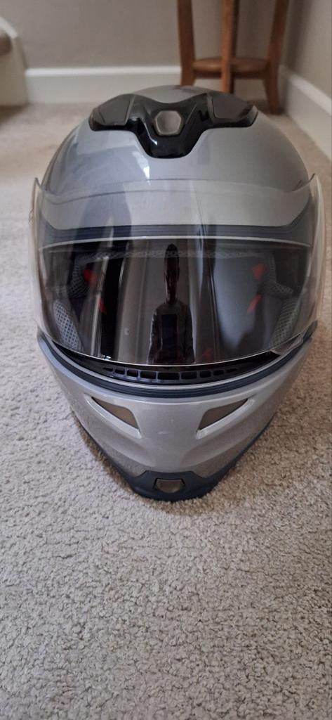 Systeemhelm (mt 55/56) met  geïntegreerd zonnevizier, Ophalen of Verzenden, Tweedehands, Systeemhelm, Overige merken