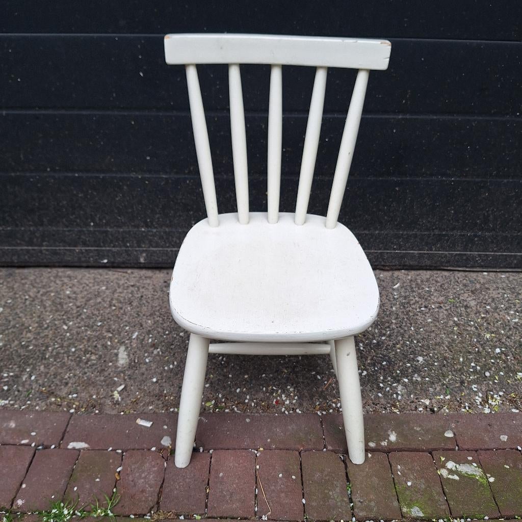 Vintage Houten Stoeltje voor Kinderen, Ophalen, Gebruikt, -, -