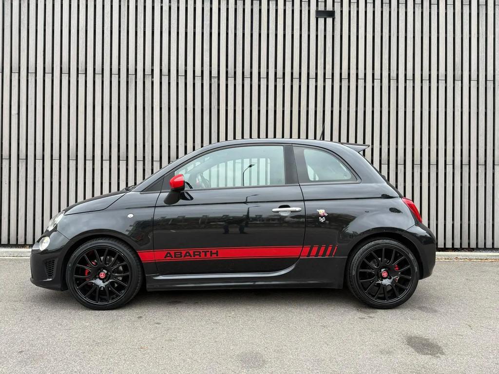 Fiat 500 1.4 T-Jet Abarth 595 Pista € 14.900,00, Auto's, Fiat, Voorwielaandrijving, 4 cilinders, Zwart, Bedrijf