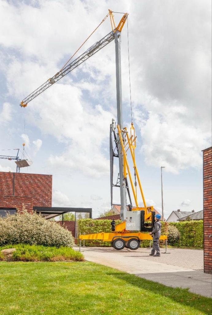 Arcomet Opti - 14,5m Bouwkraan DIRECT LEVERBAAR, Zakelijke goederen, Ophalen, Kraan