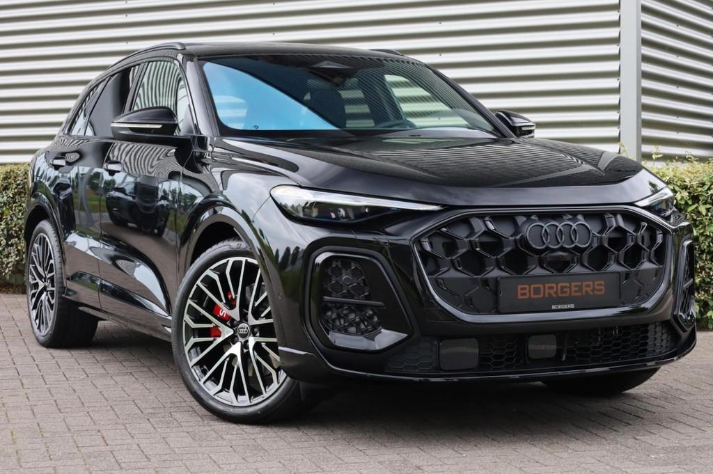 Audi SQ5 3.0 TFSI Standkachel l Carbon l Luchtvering l Pano, Automaat, Stof, Gebruikt, 2995 cc