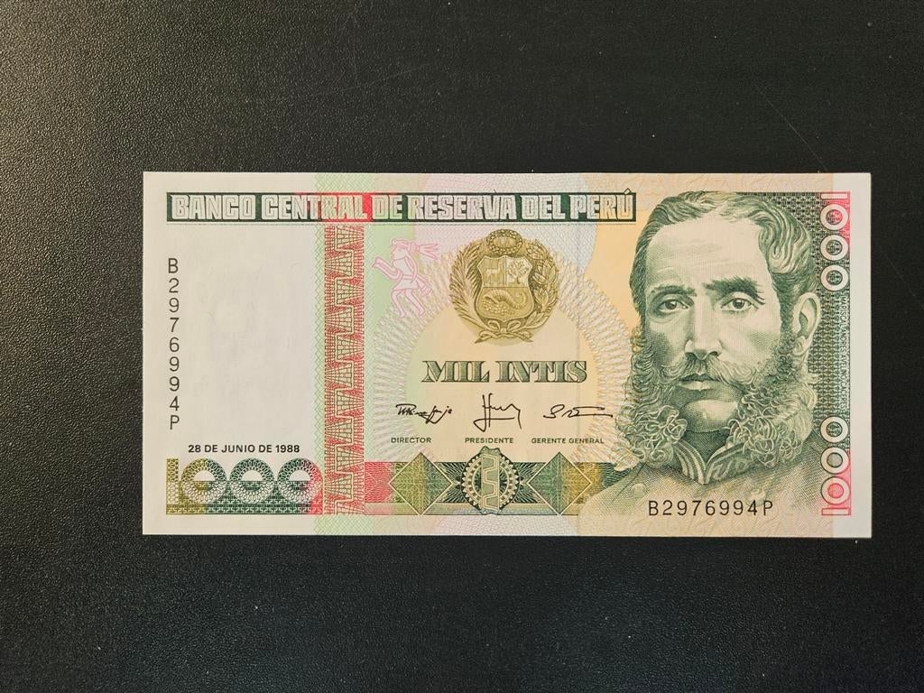Peru pick 136b 1988 UNC, Ophalen of Verzenden, Zuid-Amerika, Los biljet