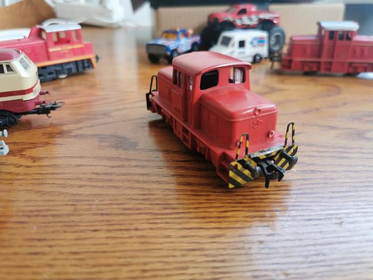 Fleischmann Locomotief - Rode rangeerlocomotief 1, Hobby en Vrije tijd, Modeltreinen | H0, Gebruikt, Locomotief, Gelijkstroom