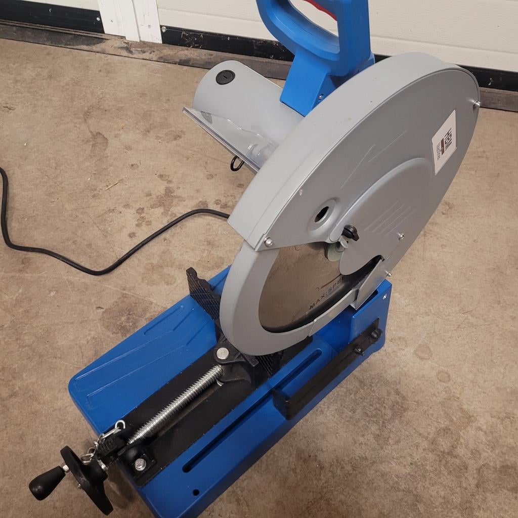 Drycutter afkortzaag te koop!, Doe-het-zelf en Verbouw, Gereedschap | Zaagmachines, Ophalen, 70 mm of meer, Zo goed als nieuw