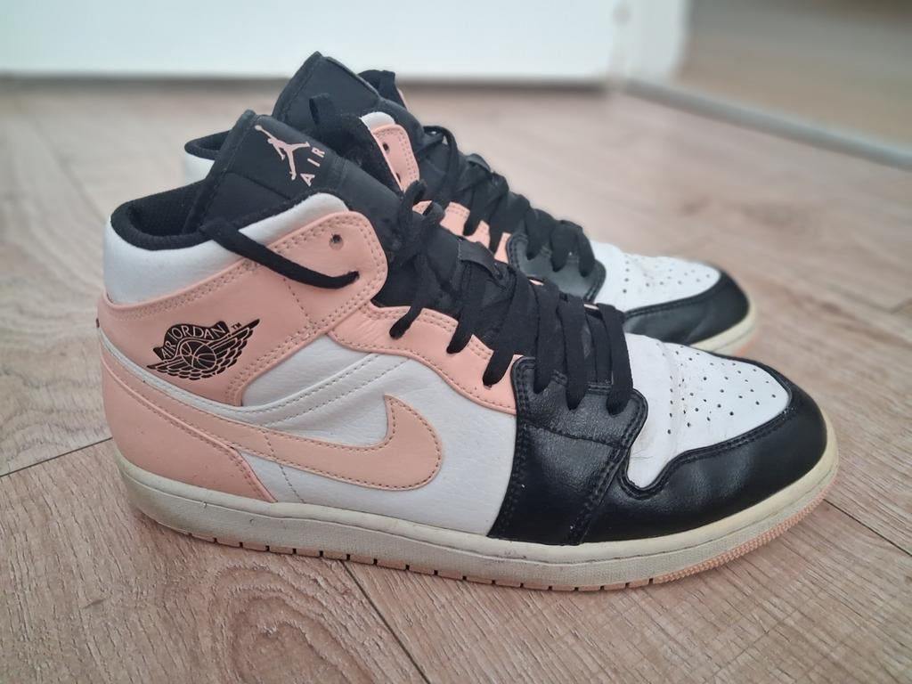 Nike Air Jordan 1 Mid sneakers Maat 46, Kleding | Heren, Schoenen, Ophalen of Verzenden