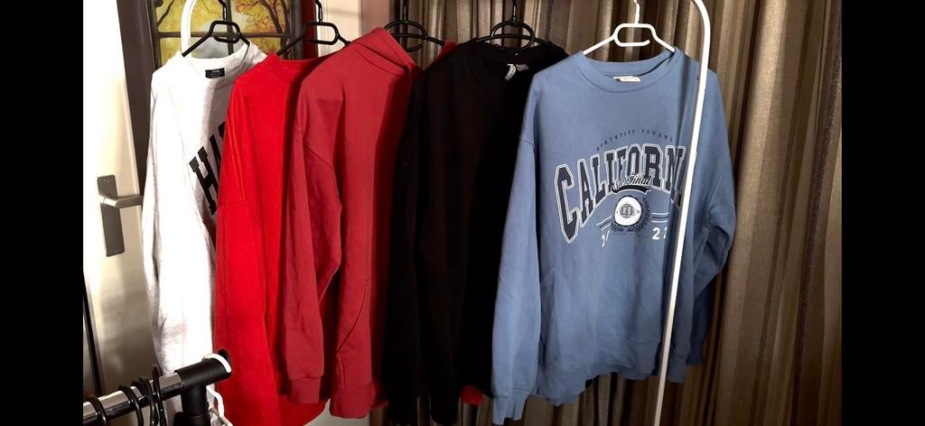 1 koop 5 x partij hoodies sweater trui M pull&bear zara h&m, Ophalen of Verzenden, Zo goed als nieuw, Maat 38/40 (M)