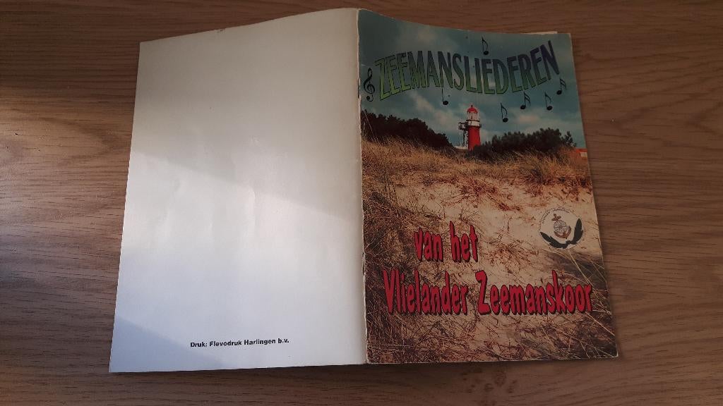 Zeemansliederen van het vlielander zeemanskoor, Ophalen of Verzenden