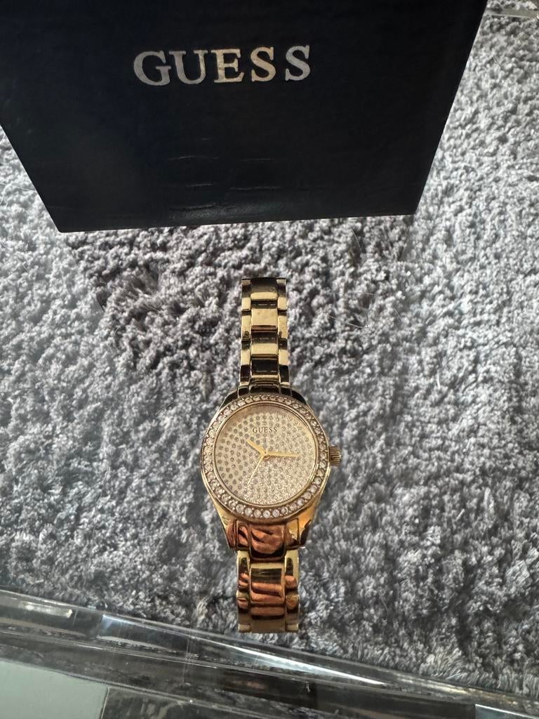 Horloge van GUESS, Ophalen of Verzenden, Zo goed als nieuw, Staal, Guess