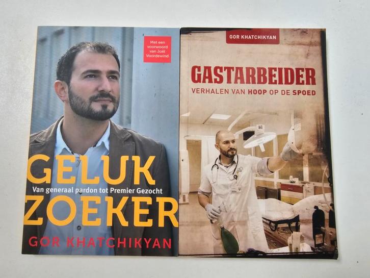 Boeken van Gor Khatchikyan: Gelukzoeker & Gastarbeider, Boeken, Overige Boeken, Gelezen, Ophalen of Verzenden