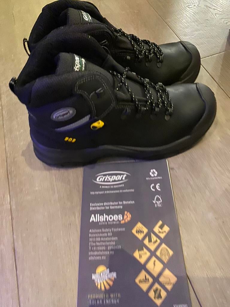 Nieuwe Grisport werkschoenen veiligheidsschoenen maat 43, Ophalen of Verzenden, Nieuw