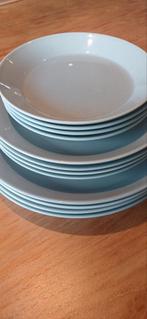 iittala Teema parelgrijs borden, Ophalen, Porselein, Overige stijlen, Bord(en)