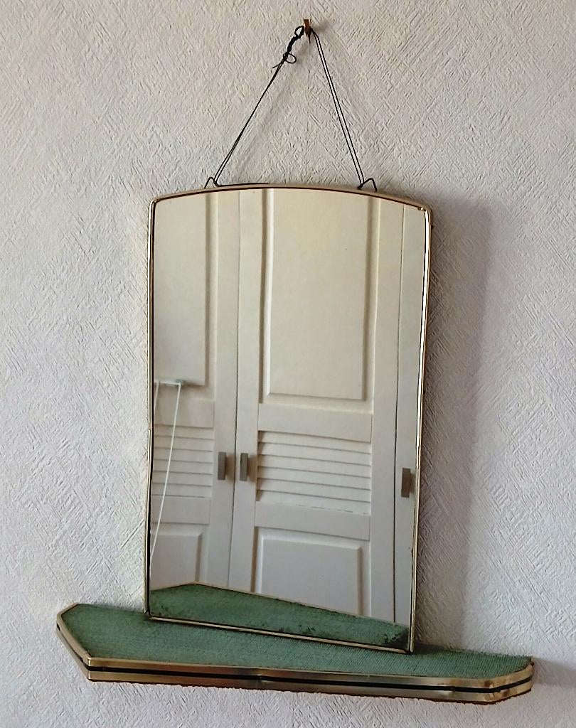 Vintage spiegeltje  jaren  50, Antiek en Kunst, Ophalen