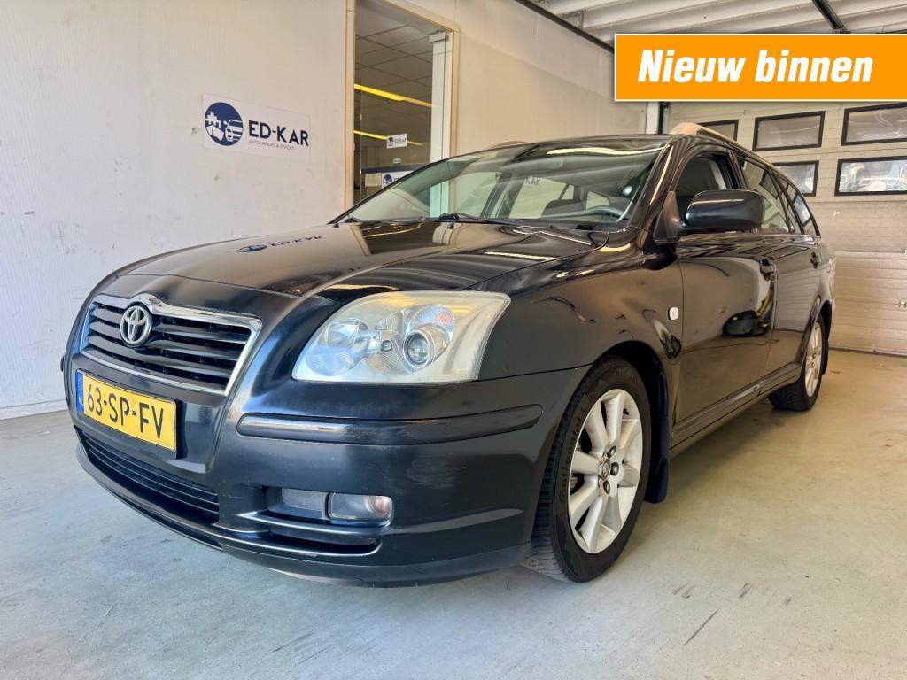 Toyota AVENSIS 1.8 VVTi Linea Luna CLIMA LMV TREKHAAK NAP AP, Auto's, Toyota, 1794 cc, 4 cilinders, 129 pk, Electronic Stability Program (ESP)