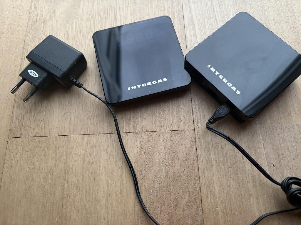 Intergas Comfort Touch thermostaat en Gateway, Ophalen, Slimme thermostaat, Zo goed als nieuw