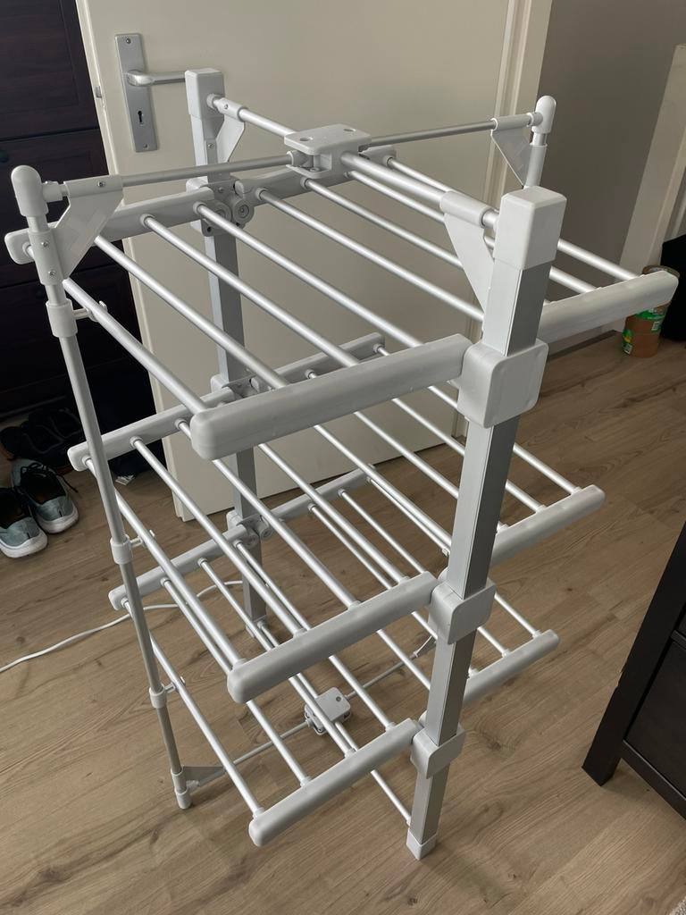 FurnStar FurnStar - Droogrek K130 - Elektrische droogrek, Tuin en Terras, Droogmolens en Wasrekken, Zo goed als nieuw, Wasrek