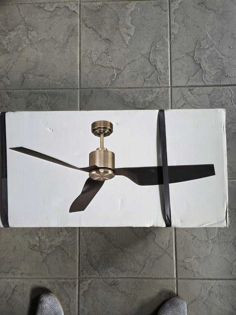 Plafondventilator, Witgoed en Apparatuur, Ventilatoren, Ophalen, Ventilator met afstandsbediening, Nieuw, Plafondventilator