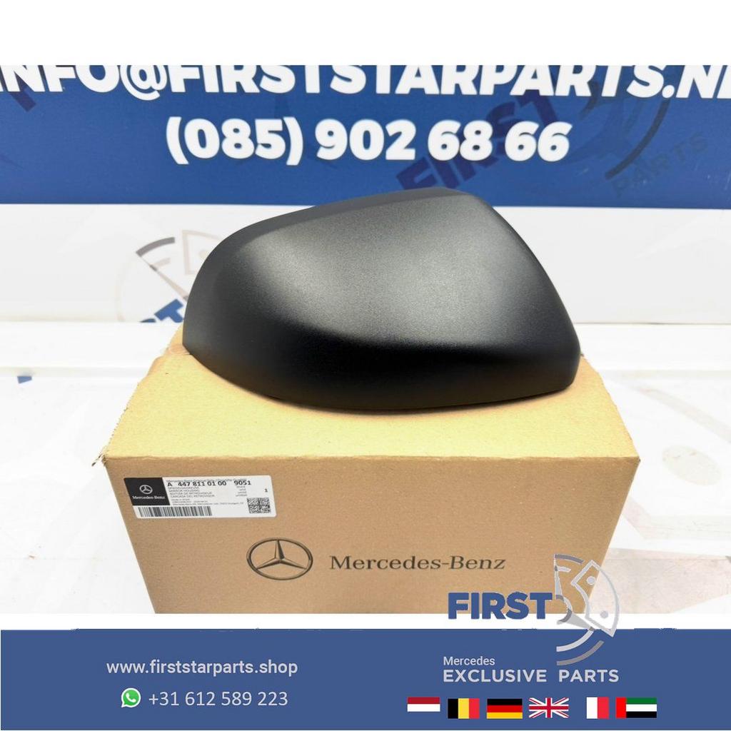 W447 SPIEGELKAP RECHTS zijspiegel kapje Mercedes EQV / V KLA, Gebruikt, -, Ophalen of Verzenden, -