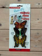 Fairgrove Magnetic memo holders Butterfly vintage 1982 NEW, Vlinders of Rupsen