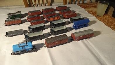 kavel 3 NS wagons, Overige merken, Gebruikt, Gelijkstroom, Wagon