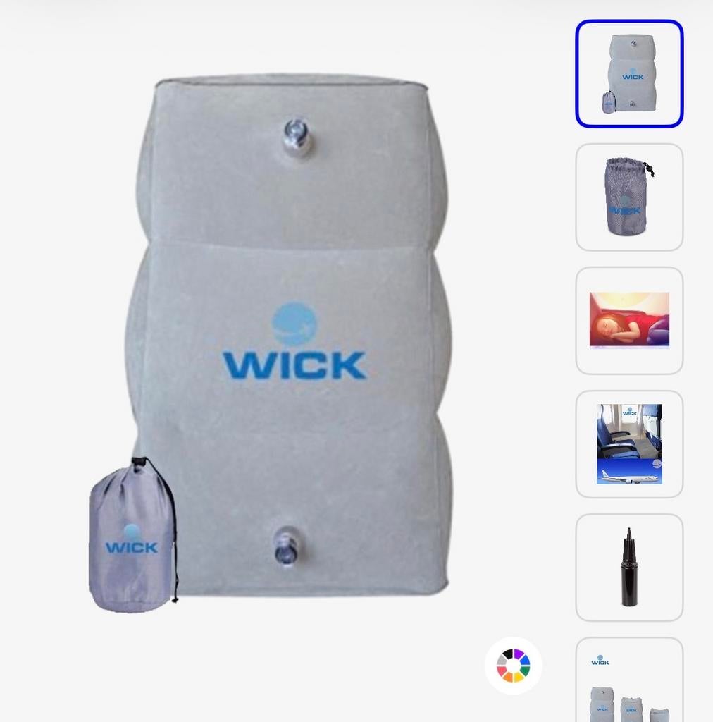 Wick Wings Air Vliegtuigbedje - Comfortabel Reizen, Kinderen en Baby's, Kinderspulletjes, Nieuw, Ophalen of Verzenden