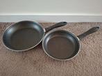 2 koekenpannen, Ophalen of Verzenden, Zo goed als nieuw