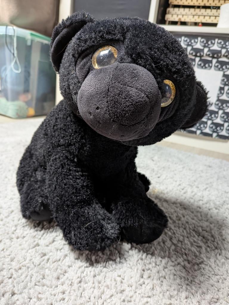 Zwarte panter knuffel, Kinderen en Baby's, Speelgoed | Knuffels en Pluche, Ophalen of Verzenden