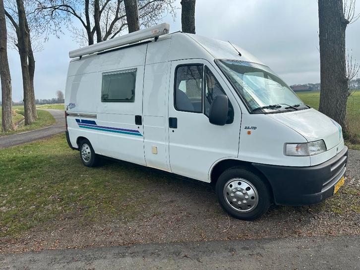 Fiat Ducato  Camper, Caravans en Kamperen, Campers, Particulier, tot en met 3, Buscamper of Camperbus, Pössl, Fiat, Diesel, Handgeschakeld