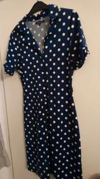 Nog eigenlijk NIEUW jurk KING LOUIE Blauw Bolletjes M, Maat 38/40 (M), Blauw, Ophalen of Verzenden, Zo goed als nieuw