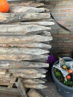 10 Afrastering palen beschoeiings palen Moet nu weg, Ophalen, 180 tot 250 cm, Palen