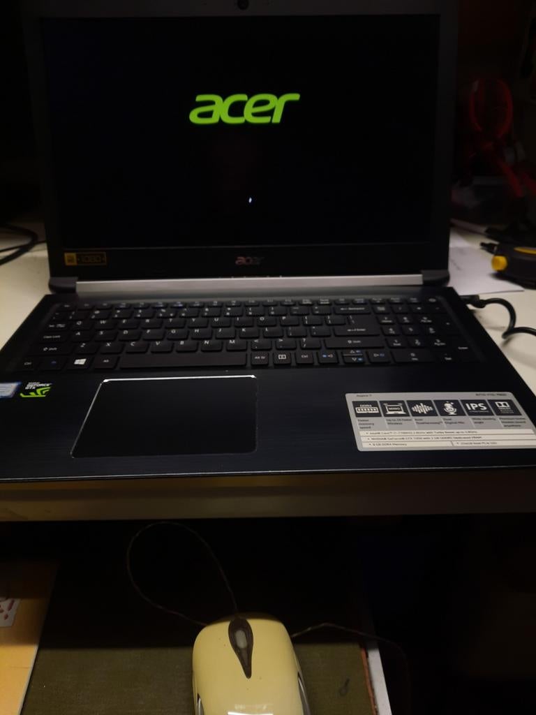 Acer aspire 7e generatie i7 processor, ssd, Windows 11, Computers en Software, Windows Laptops, 2 tot 3 Ghz, 8 GB, Refurbished