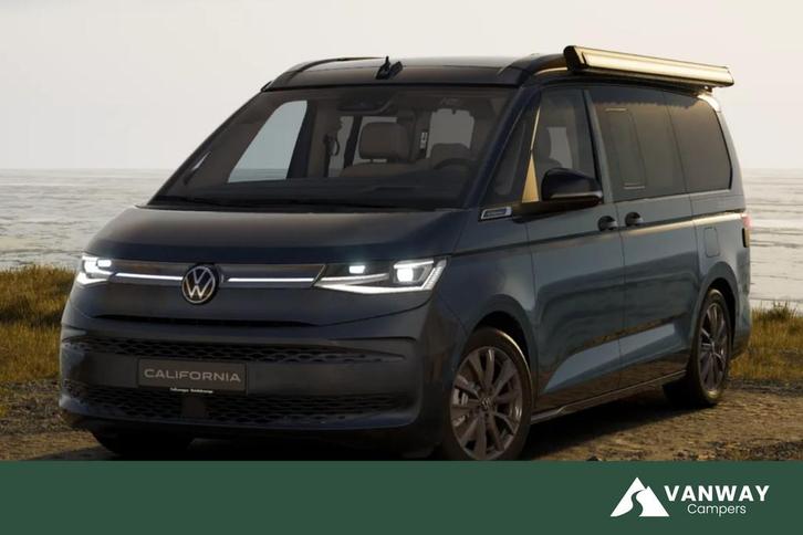 Volkswagen California Ocean T7 245PK Automaat PHEV 4x4 Apple, Caravans en Kamperen, Campers, Bedrijf, tot en met 4, Buscamper of Camperbus