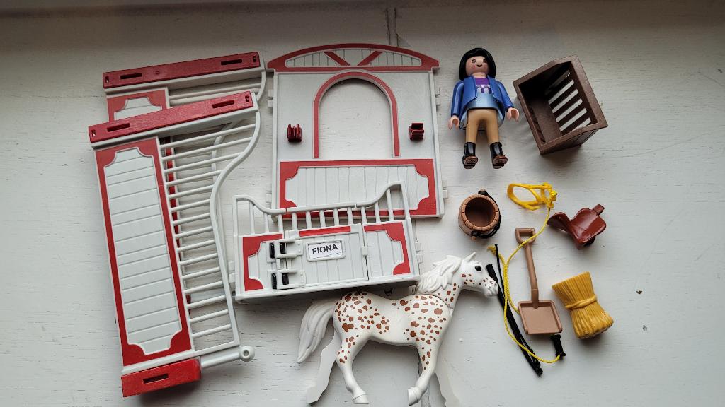 Playmobil  Paardenstallen (6 sets), Ophalen of Verzenden, Zo goed als nieuw, Complete set