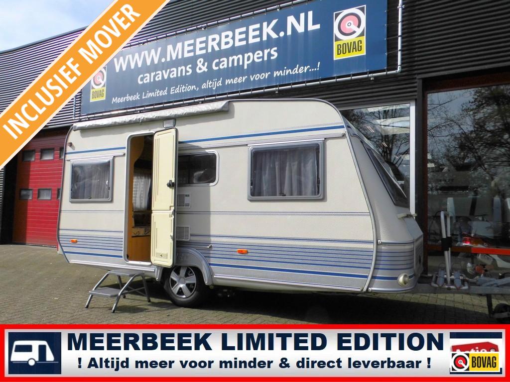 TEC Tour Rubin 420 TR +MOVER +LUIFEL +FIETSREK +LICHTGEWICHT, Caravans en Kamperen, Caravans, tot en met 4, 750 - 1000 kg, Standaardzit