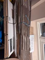 36 Verhuisdozen Amsterdam, Ophalen, 40 tot 60 cm, Opvouwbaar, 50 tot 75 cm