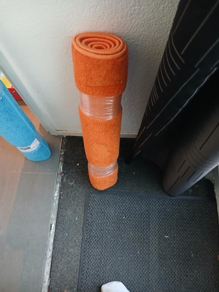 Oranje loper 67x120 cm, Ophalen of Verzenden